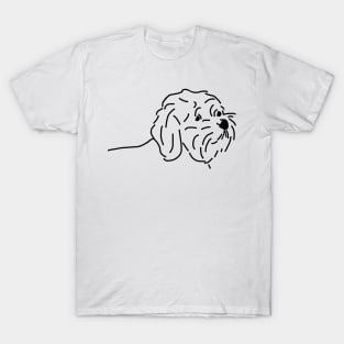 Bichon Frise Dog Cartoon T-Shirt
